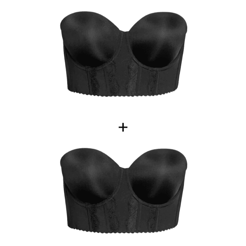 Kit 2 Sutiãs Corset Modelador + Alças Removíveis Grátis