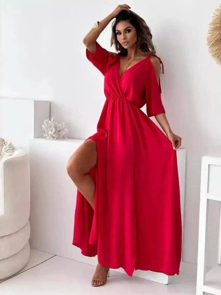 Vestido Amélie Fuchsia – Elegância da Moda Europeia (Novidade no Brasil)