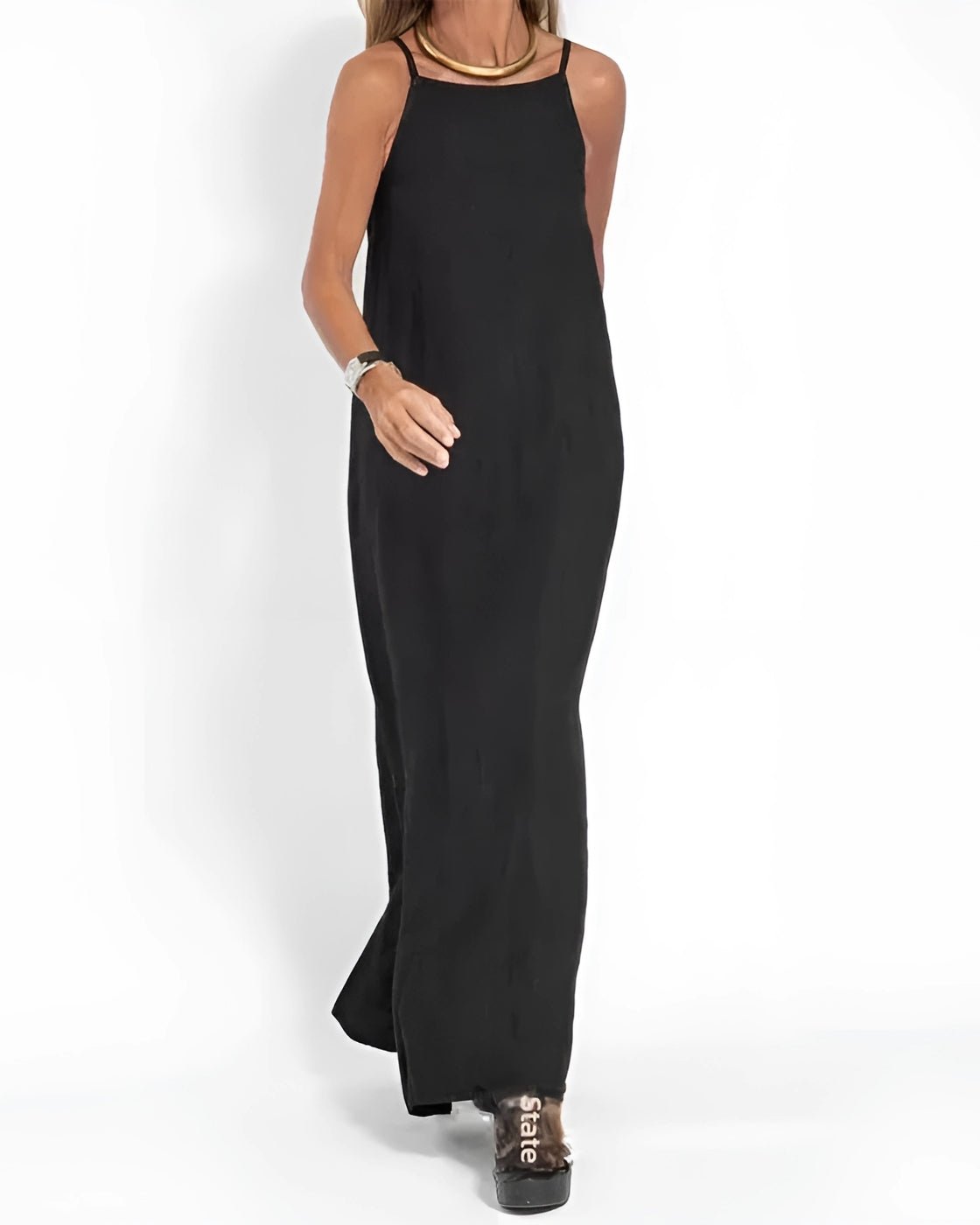 Vestido Stella - Linho Premium | Super Fresco (Estilo Americano e Europeu)