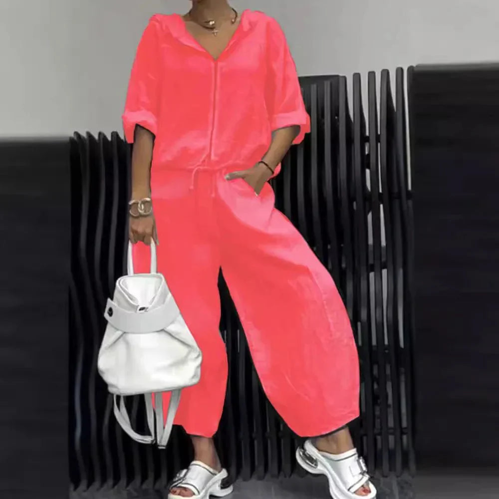 Conjunto Andressa - Elegância em linho must-have 2026 (tendência Italiana)